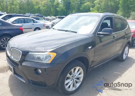 2014 BMW X3 xDrive28I z USA, uszkodzony, nr VIN 5UXWX9C53E0D40012